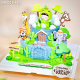  Bánh Sinh Nhật Cho Bé Tuổi Tỵ (BB-001-640) 