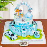  Bánh Sinh Nhật Bé Trai 2 Tầng (BB-001-644) 