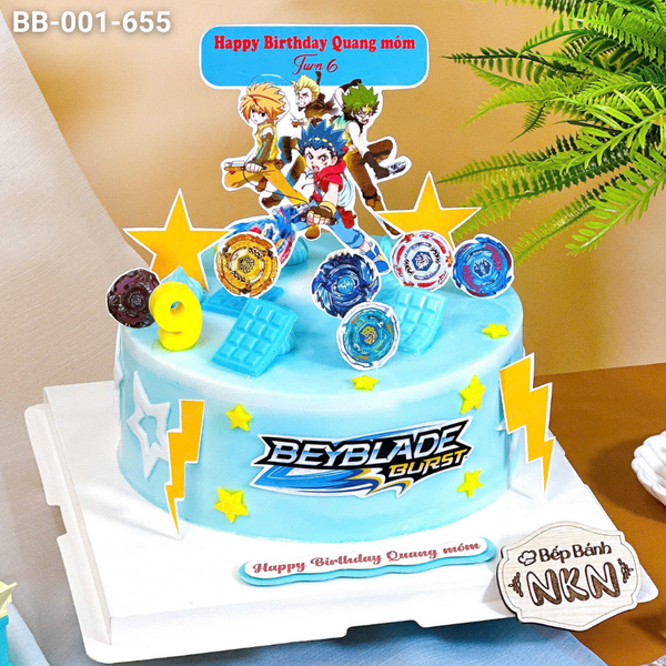  Bánh Sinh Nhật Biệt Đội Beyblade (BB-001-655) 
