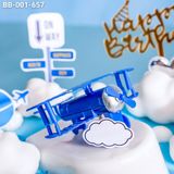  Bánh Sinh Nhật Mô Hình Máy Bay (BB-001-657) 