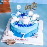  Bánh Sinh Nhật Mô Hình Máy Bay (BB-001-657) 