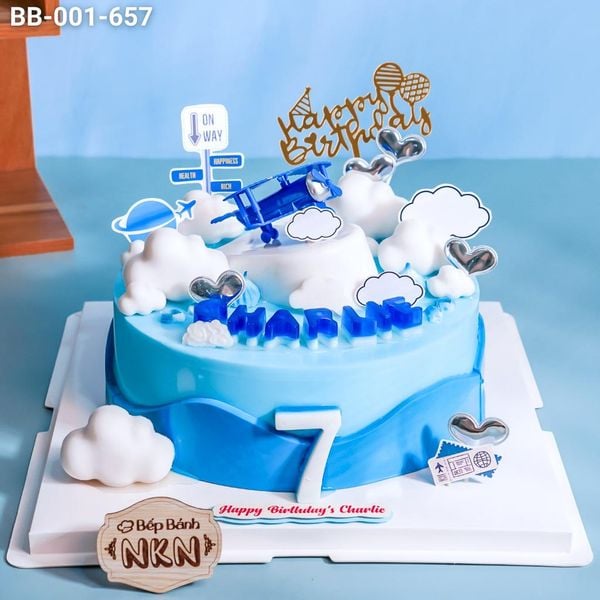  Bánh Sinh Nhật Mô Hình Máy Bay (BB-001-657) 