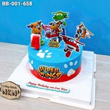  Bánh Sinh Nhật Super Wings (BB-001-658) 