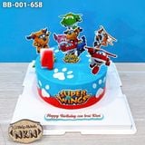  Bánh Sinh Nhật Super Wings (BB-001-658) 