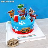  Bánh Sinh Nhật Super Wings (BB-001-658) 