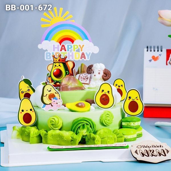 Bánh Sinh Nhật Cho Bé Tuổi Dê (BB-001-672) 