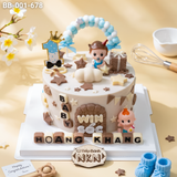 Bánh Mừng Thôi Nôi Bé Trai (BB-001-678) 