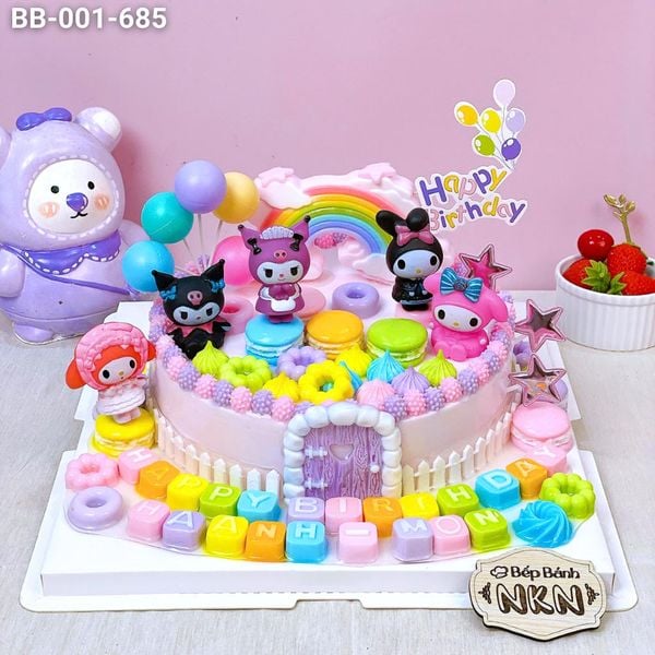  Bánh Sinh Nhật Hoạt Hình Sanrio (BB-001-685) 