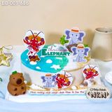  Bánh Sinh Nhật Biển Chủ Đề Tôm Và Voi (BB-001-686) 