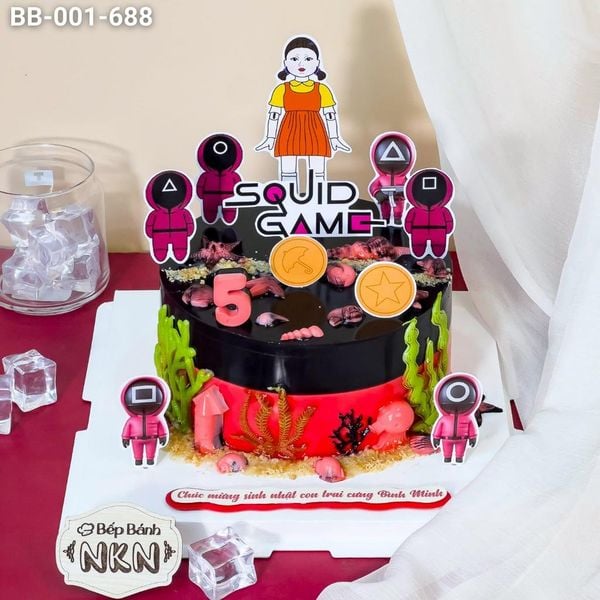  Bánh Sinh Nhật Squid Game (BB-001-688) 