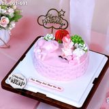  Bánh Sinh Nhật Thiên Thần Tone Hồng (BB-001-691) 