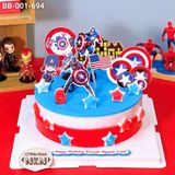  Bánh Sinh Nhật Captian America (BB-001-694) 