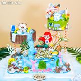  Bánh Sinh Nhật Cho Bé Chủ Đề Tiên Cá (BB-001-698) 