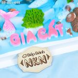  Bánh Sinh Nhật Cho Bé Chủ Đề Tiên Cá (BB-001-698) 