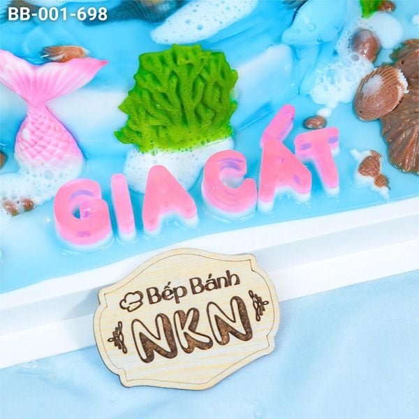  Bánh Sinh Nhật Cho Bé Chủ Đề Tiên Cá (BB-001-698) 