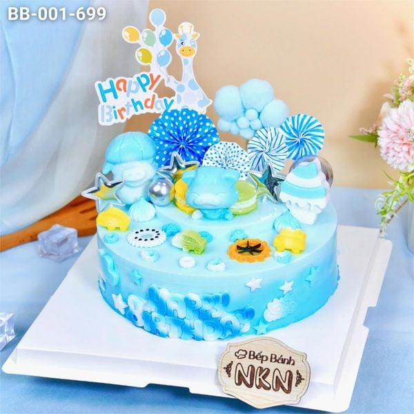  Bánh Sinh Nhật Cho Bé Tuổi Hợi (BB-001-699) 