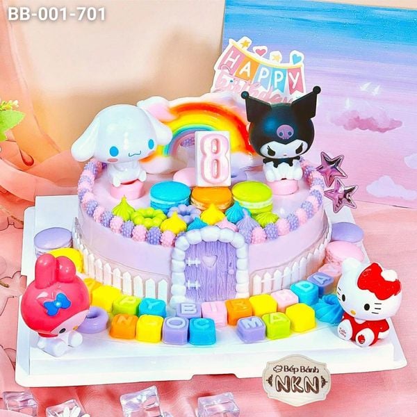  Bánh Sinh Nhật Hoạt Hình Sanrio (BB-001-701) 