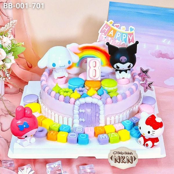  Bánh Sinh Nhật Hoạt Hình Sanrio (BB-001-701) 