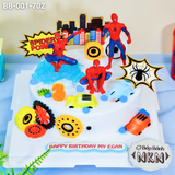 Bánh Sinh Nhật Chủ Đề Spider Man Cho Bé (BB-001-702) 