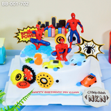  Bánh Sinh Nhật Chủ Đề Spider Man Cho Bé (BB-001-702) 