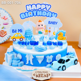  Bánh Sinh Nhật Cho Bé Thích Xe (BB-001-706) 