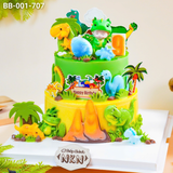  Bánh Sinh Nhật Khu Rừng Khủng Long 2 Tầng (BB-001-707) 