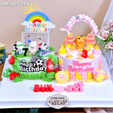  Bánh Sinh Nhật Đôi Bé Trai x Bé Gái (BB-001-709) 