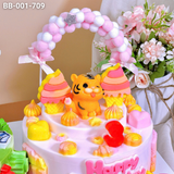  Bánh Sinh Nhật Đôi Bé Trai x Bé Gái (BB-001-709) 