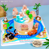  Bánh Sinh Nhật Xe Lửa Capybara (BB-001-712) 