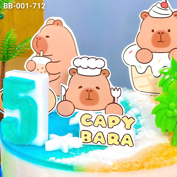  Bánh Sinh Nhật Xe Lửa Capybara (BB-001-712) 