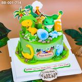  Bánh Sinh Nhật Khu Rừng Khủng Long (BB-001-714) 