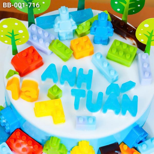  Bánh Sinh Nhật Lego Cho Bé (BB-001-716) 
