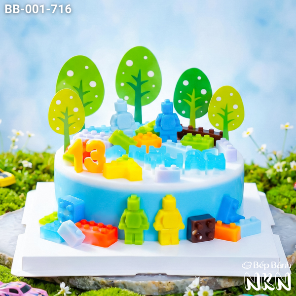  Bánh Sinh Nhật Lego Cho Bé (BB-001-716) 