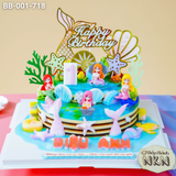  Bánh Sinh Nhật Tiên Cá 2 Tầng Siêu Chất (BB-001-718) 