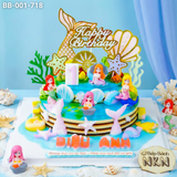  Bánh Sinh Nhật Tiên Cá 2 Tầng Siêu Chất (BB-001-718) 