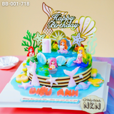  Bánh Sinh Nhật Tiên Cá 2 Tầng Siêu Chất (BB-001-718) 