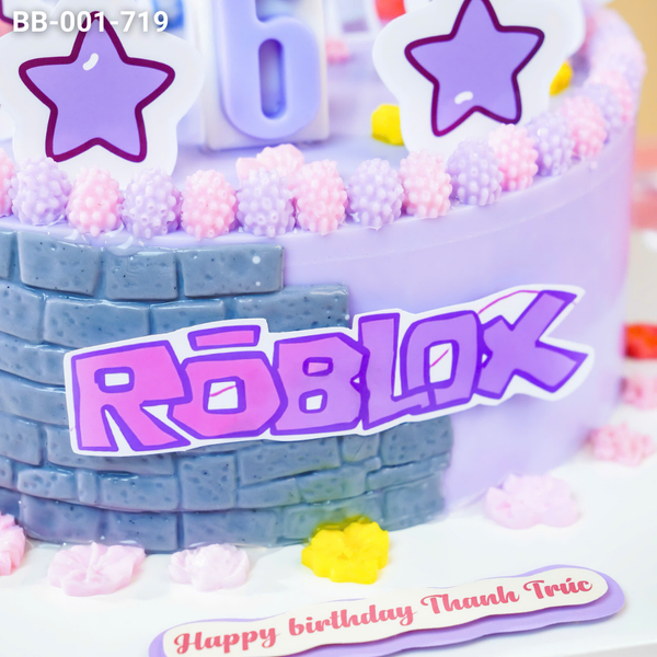  Bánh Sinh Nhật Chủ Đề Roblox (BB-001-719) 