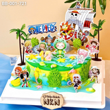  Bánh Sinh Nhật One Piece Cho Bé Tuổi Rắn (BB-001-721) 