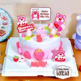 Bánh Sinh Nhật Gấu Dâu Cho Bé Tuổi Dần (BB-001-723) 