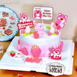  Bánh Sinh Nhật Gấu Dâu Cho Bé Tuổi Dần (BB-001-723) 