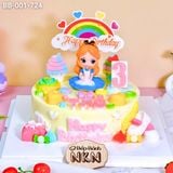  Bánh Sinh Nhật Alice Ở Thế Giới Kẹo Ngọt (BB-001-724) 