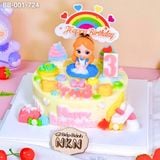  Bánh Sinh Nhật Alice Ở Thế Giới Kẹo Ngọt (BB-001-724) 
