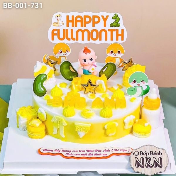  Bánh Đầy Tháng Cho Bé Tuổi Rắn (BB-001-731) 