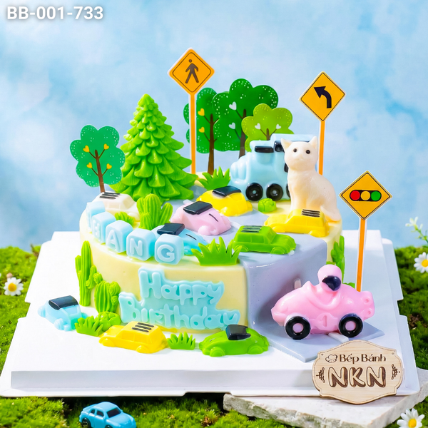 Bánh Sinh Nhật Thành Phố Giao Thông (BB-001-733) 