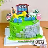  Bánh Sinh Nhật Chủ Đề Gym (BB-001-734) 