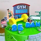 Bánh Sinh Nhật Chủ Đề Gym (BB-001-734) 