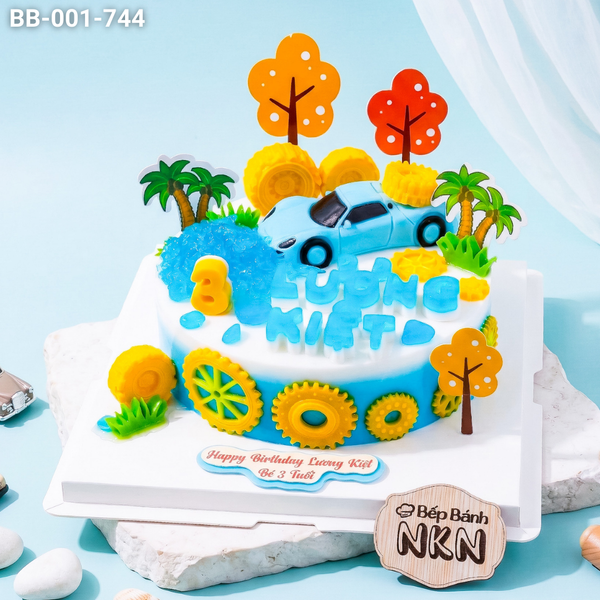  Bánh Sinh Nhật Xe Ô Tô Cho Bé (BB-001-744) 