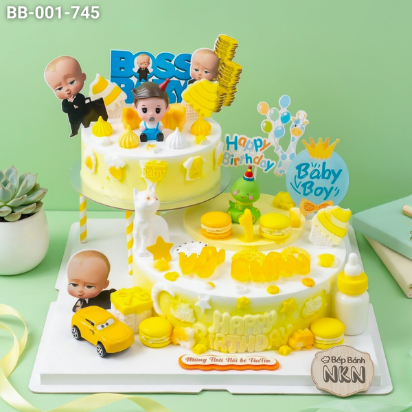  Bánh Sinh Nhật 2 Tầng Chủ Đề Baby Boss (BB-001-745) 