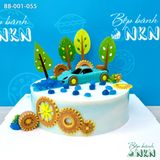  Bánh Sinh Nhật Cho Bé Mẫu Xe Ôtô (BB-001-055) 