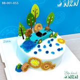  Bánh Sinh Nhật Cho Bé Mẫu Xe Ôtô (BB-001-055) 
